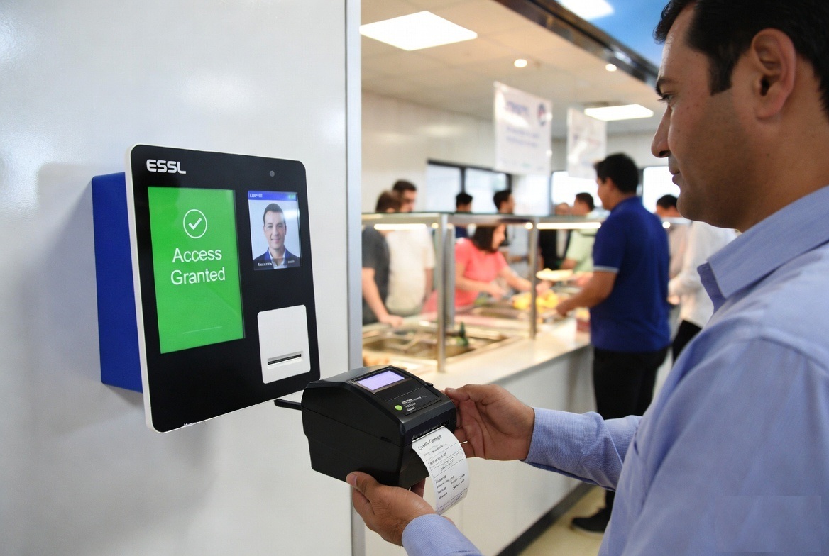 eSSL Canteen Management System – Biometric and RFID meal solution